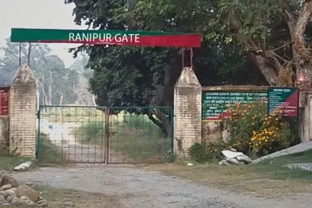 Lush landscape and scrub forests of the Ranipur Zone